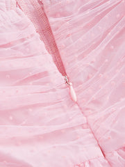 Vestido camisola fruncido