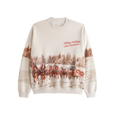 Sweatshirt mit malerischem Wald-Design