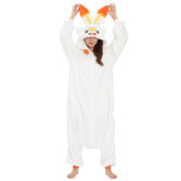 Scorbunny Cartoon-Onesie-Kostüm