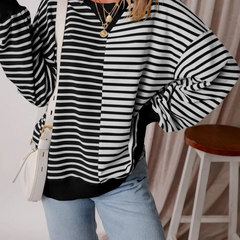 Pullover mit Streifenmuster für jeden Tag