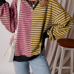 Pullover mit Streifenmuster für jeden Tag