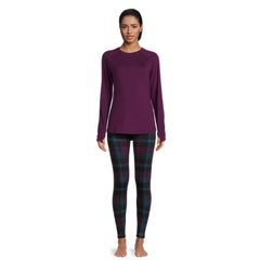 Zweiteiliges Thermo-Strickset mit Pullover-Oberteil und Leggings