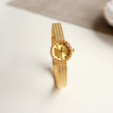 Simple Retro Special Interest Light Luxury Small Gold Watch