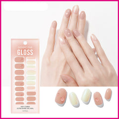 Nail Art Nagelaufkleber Patch Stern Gleicher Stil No-Bake Tragen von Nagellack