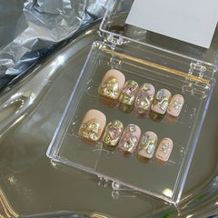 Desgaste de uñas Uñas hechas a mano Producto terminado Uñas postizas