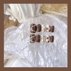 Parche de uñas removible blanqueador suave