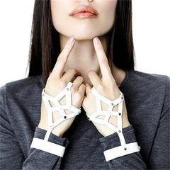 Simple Hollow Leather Bracelet Chain