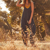 Weiter Jumpsuit mit Taschen