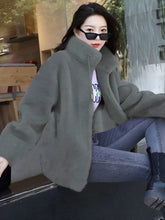 Dicke und gemütliche Winterjacke