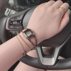 Square Retro Bracelet Watch