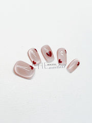 Katzenaugen-weißer kurzer quadratischer künstlicher Nagelaufnäher