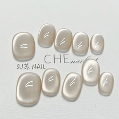 Solid Color Handmade Cat's Eye Wear Armor