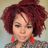 Short Curly Hair Is Divided Into Synthetic Wigs