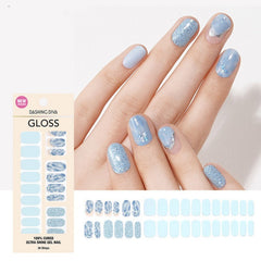 Nail Art Nagelaufkleber Patch Stern Gleicher Stil No-Bake Tragen von Nagellack