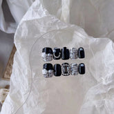 Kettenperlen-Nagel-Patch