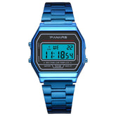 Lässige kleine Retro-Golduhr