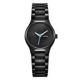 Simple Quartz Steel Band Watch