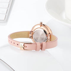 Trendige, dünne Damen-Studenten-wasserdichte Uhr