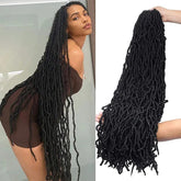 Regenwurm Häkeln Chemiefaser Perücke NuLocs Flechten Haar Dreadlocks