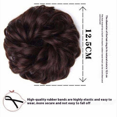 Perücke Haarband Dutt Haarband Flauschig Matte Simulation