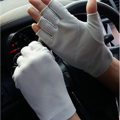 Guantes de medio dedo para hombre y casuales