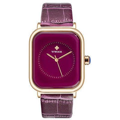 Reloj Hold Love 8877 para mujer, cuadrado, de cuarzo, informal.