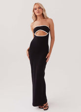 Strapless Knitted Dress