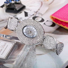 Pulsera de diamantes de oro de alta gama