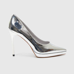 Spitz zulaufende Stiletto-Pumps mit dünnem Absatz