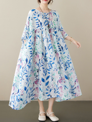 Vestido camisero de algodón con lunares "Ilumina tu mundo"