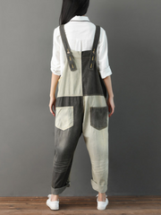 Close Your Eyes – Jeansblaue Latzhose