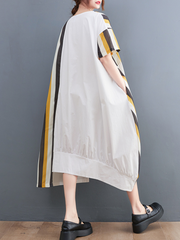 Vestido de corte A con cuello redondo "Eres una soñadora"