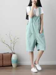 Wrangler Denim – Stilvolle kurze Latzhose