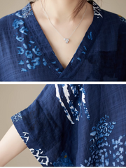 Vestido caftán con mangas murciélago "You Made Me"