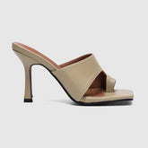 Square Toe Thin High Heeled Sandals