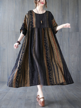 Vestido camisero de rayas de algodón Day Dreaming