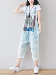 Close To My Heart – Stylische Latzhose in Denim-Blau