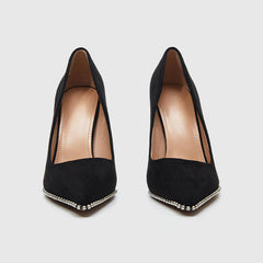 Pointy Toe Pumps Black