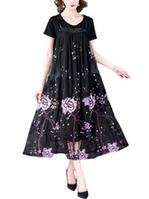 Fashional Printed Floral Party Wear Maxi Salopette Dress