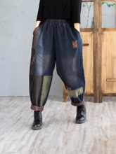 Stay Happy Denim middle waist pants