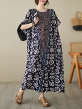 Vestido caftán con flores y alfabeto de Crazy Love