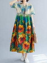 Conseguí un hermoso vestido camisero de naturaleza