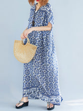 Took A Walk Kaftan Dress