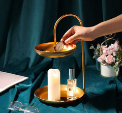 Twistable Two Tiered Tray Decor