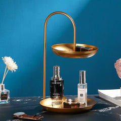 Twistable Two Tiered Tray Decor