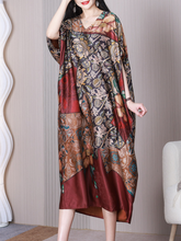 Tried So Hard V-neck Loose A-line Dress