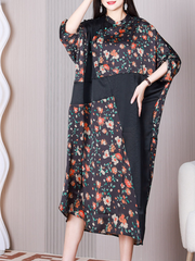 Pouse The Moment – A-Linien-Kleid mit Stehkragen