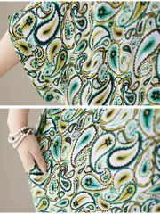 Vestido caftán de verano Island Serenity