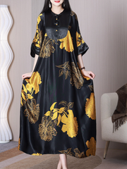 Vestido de reina de belleza con cuello alto y corte A