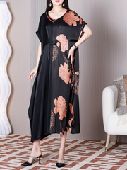 Vestido de corte A con escote en V de Loose Your Dream